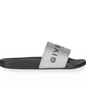 givenchy logo slides women's